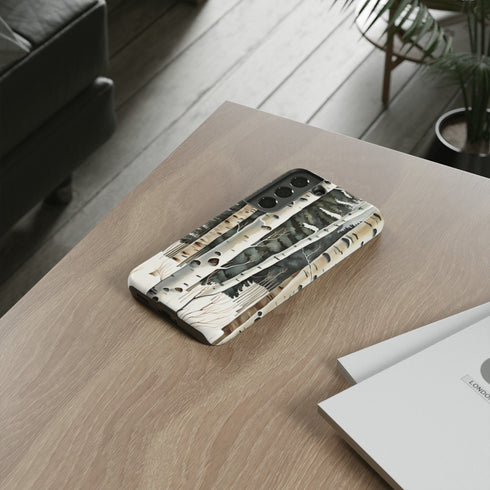 Winter Aspen Trunks - Impact Resistant Phone Case